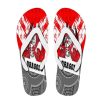 NRL St. George Illawarra Dragons Mascot Indigenous Flip Flops