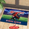 NRL Sydney Roosters Custom Name Mascot Rubber Doormat