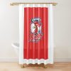 NRL Sydney Roosters White Red Shower Curtain