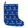 NBA Philadelphia 76ers Custom Name Multi Logo Christmas Socks