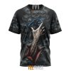 NFL Carolina Panthers Halloween Horror Skull T-Shirt