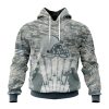NFL Cleveland Browns Custom Name Number Honor US Air Force Veterans Pullover Hoodie