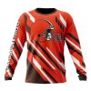 NFL Cleveland Browns Custom Name Number MotoCross Concept Sweatshirt