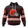 NFL Cleveland Browns Custom Name Number Native Concepts Pullover Hoodie
