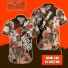 NFL Cleveland Browns Custom Name Special Tropical Fruit Hawaiian Shirt