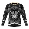 NFL Las Vegas Raiders Custom Name Number Classic Style Sweatshirt