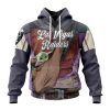 NFL Las Vegas Raiders Custom Name Number Mandalorian And Baby Yoda Pullover Hoodie