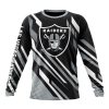 NFL Las Vegas Raiders Custom Name Number MotoCross Concept Sweatshirt