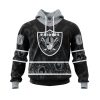 NFL Las Vegas Raiders Custom Name Number Native With Samoa Culture Pullover Hoodie
