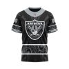 NFL Las Vegas Raiders Custom Name Number Native With Samoa Culture T-Shirt