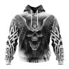 NFL Las Vegas Raiders Custom Name Number Special Kits With Skull Pullover Hoodie