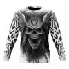 NFL Las Vegas Raiders Custom Name Number Special Kits With Skull Sweatshirt
