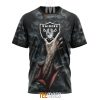 NFL Las Vegas Raiders Halloween Horror Skull T-Shirt