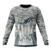NFL Miami Dolphins Custom Name Number Honor US Air Force Veterans Sweatshirt