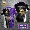 NFL Minnesota Vikings Custom Name Special Half Tone Mascot Hawaiian Shirt