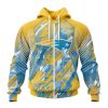 NFL New England Patriots Childhood Cancers Zip Up Hoodie