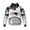 NFL New England Patriots Custom Name Number Star Wars Pullover Hoodie