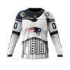 NFL New England Patriots Custom Name Number Star Wars Sweatshirt
