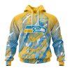 NFL Seattle Seahawks Childhood Cancers Pullover Hoodie