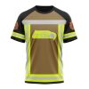 NFL Seattle Seahawks Custom Name Number Firefighter Uniform T-Shirt