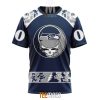 NFL Seattle Seahawks Custom Name Number Grateful Dead T-Shirt