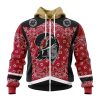 NFL Tampa Bay Buccaneers Custom Name Number Classic Style Zip Up Hoodie