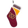 NFL Washington Commanders Colorblock Christmas Socks