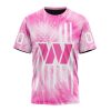 NFL Washington Commanders Custom Name Number Pink Tie-Dye T-Shirt