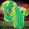 NRL Canberra Raiders Custom Name Number Mascot Baseball Jersey V2