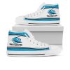 NRL Cronulla-Sutherland Sharks White Blue High Top Shoes