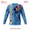 NRL Gold Coast Titans Custom Name Number Flag Scratch Sweatshirt