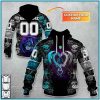 NRL Gold Coast Titans Custom Name Number Rose Dragon Pullover Hoodie