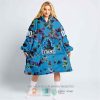 NRL Gold Coast Titans Custom Name Number Special Fleece Oodie