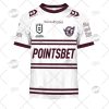 NRL Manly Warringah Sea Eagles Custom Name Number 2022 Away Jersey T-Shirt