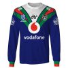 NRL New Zealand Warriors Custom Name Number 2020 Home Jersey Sweatshirt