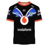 NRL New Zealand Warriors Custom Name Number 2022 Heritage Jersey T-Shirt