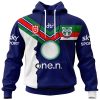 NRL New Zealand Warriors Custom Name Number 2023 Mix Jersey Pullover Hoodie