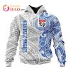 NRL Newcastle Knights Custom Name Polynesian Pullover Hoodie