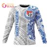 NRL Newcastle Knights Custom Name Polynesian Sweatshirt