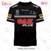 NRL Penrith Panthers Custom Name Number 2023 Alternate Jersey T-Shirt