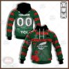 NRL South Sydney Rabbitohs Custom Name Number 2020 ANZAC Day Jersey Pullover Hoodie