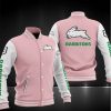 NRL South Sydney Rabbitohs Pink Baseball Jacket