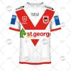 NRL St. George Illawarra Dragons Custom Name Number 2022 Home Jersey T-Shirt