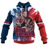 NRL Sydney Roosters #1 James Tedesco Jersey Pullover Hoodie V3