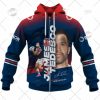 NRL Sydney Roosters #1 James Tedesco Jersey Zip Up Hoodie V2