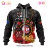 NRL Sydney Roosters Custom Name Number Special Edition NAIDOC Zip Up Hoodie
