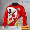 Brentford FC Custom Name Mickey Bomber Jacket