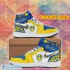 Leeds United Custom Name New Style Air Jordan 1 High Sneakers