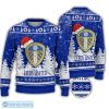 Leeds United Santa Hat Ugly Christmas Sweater