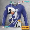 Tottenham Hotspur FC Custom Name Mickey Pullover Hoodie